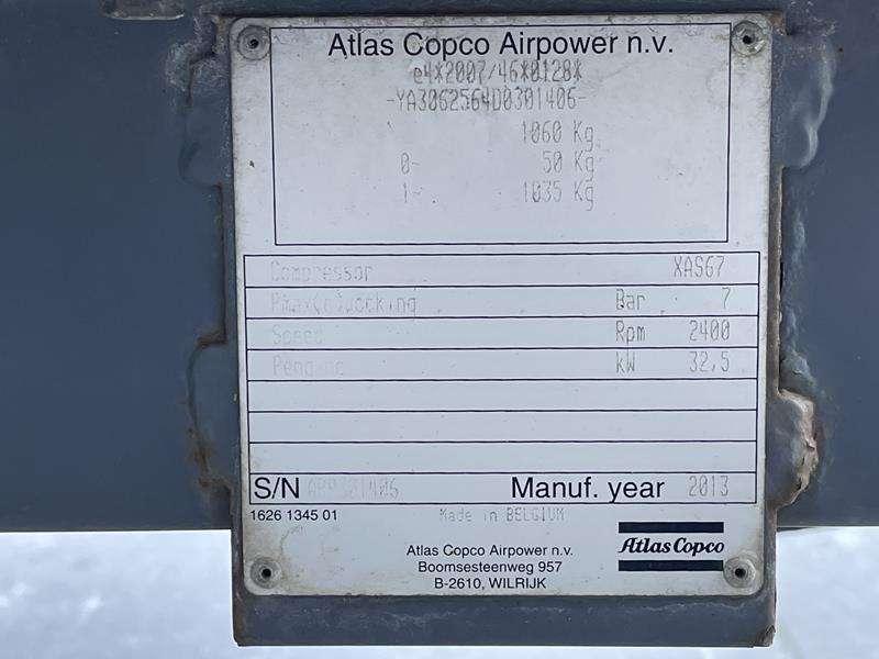 Atlas Copco XAS 67 DD - N Foto 4