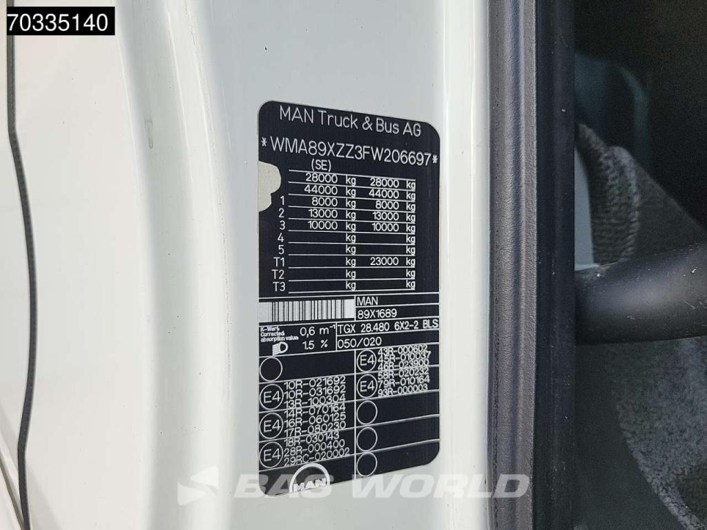 Man TGX 28.480 TGX 6X2 XXL Retarder Navi Liftachse Foto 30