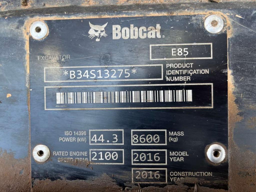 Bobcat E85 Foto 12