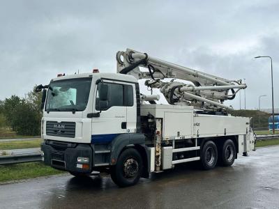 Man TGA 26.360 6x4 with Putzmeister BSF24-4.16 24m Concrete Pump vendida por Big Machinery