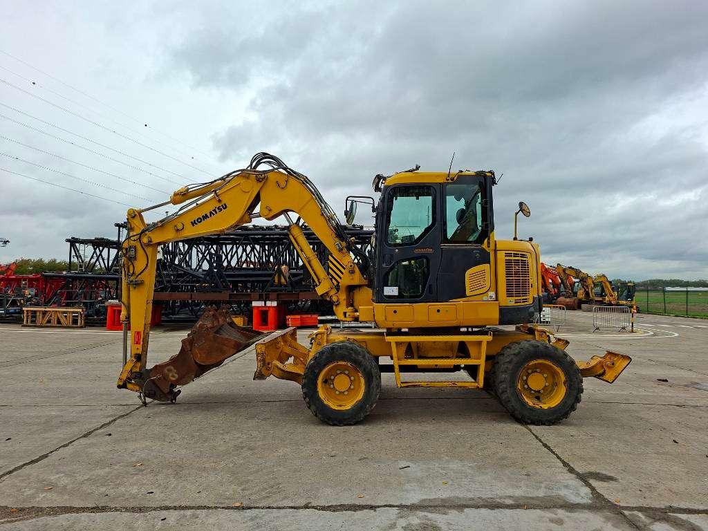 Komatsu PW 118 MR-8 (+ 3 buckets) Foto 1