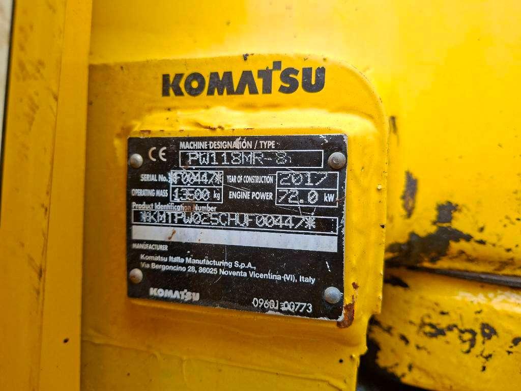 Komatsu PW 118 MR-8 (+ 3 buckets) Foto 9