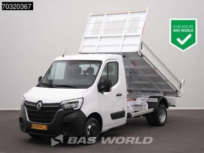 Renault Master 130PK Kipper met Kist 3.5t trekhaak Airco Cruise Tipper Kieper Benne A/C Cruise control vendida por BAS World B.V.