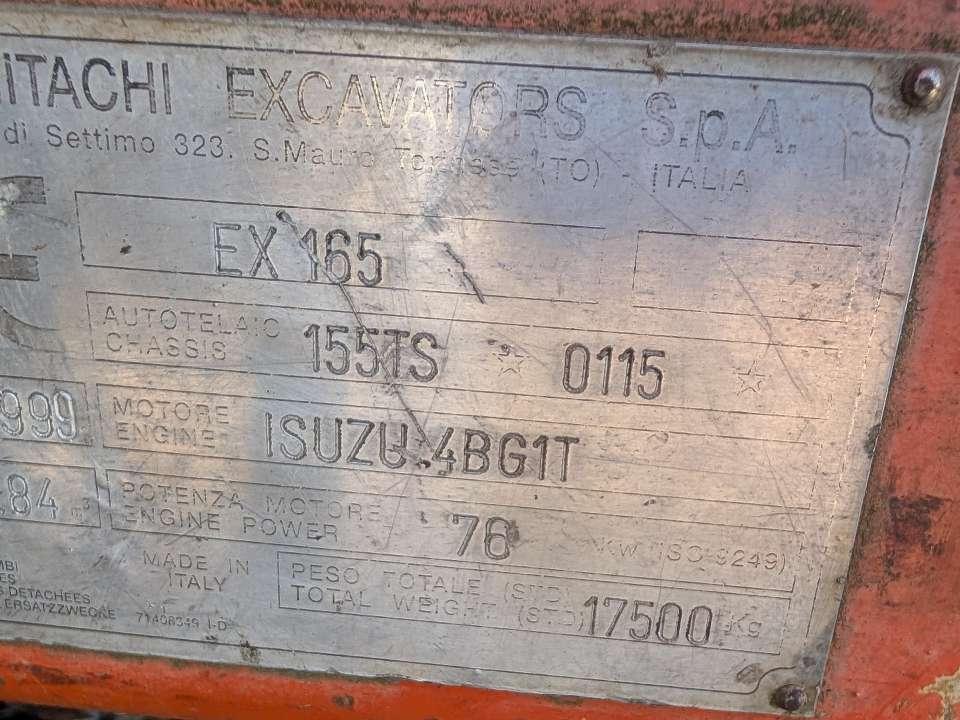 Fiat Hitachi EX165 Foto 4