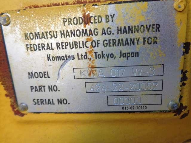 Eje delantero para Komatsu WA 420-5 Foto 2