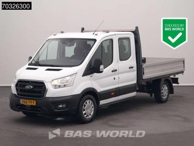 Ford Transit 130pk Dubbel Cabine Open Laadbak Trekhaak Navi Airco Cruise Camera Euro6 DC Doka Prische Pi vendida por BAS World B.V.