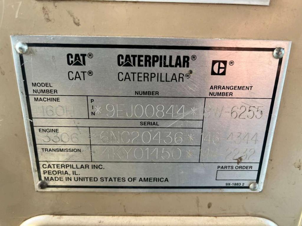 Caterpillar 160H Foto 27