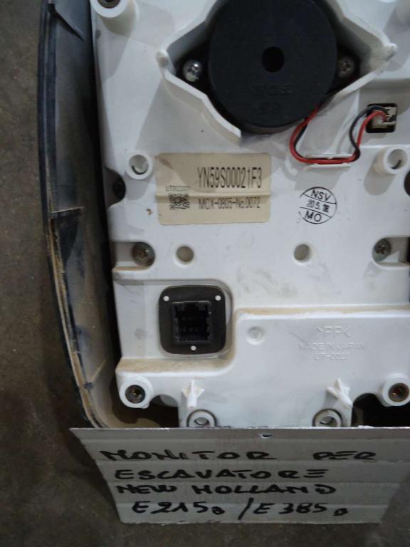 Monitor para New Holland E215B - E385B Foto 2