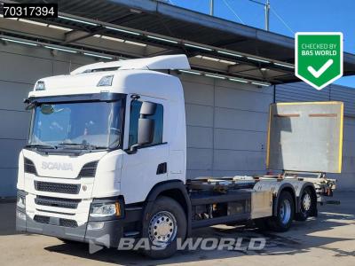 Scania P500 P 6X2 Full Air Zepro 2500kg Ladebordwand Lift-Lenk Asche Retarder Automatic vendida por BAS World B.V.