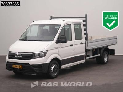 Man TGE 5.180 Automaat 180PK Dubbel Cabine Open Laadbak Dubbellucht Trekhaak Airco Cruise Euro6 Pritsch vendida por BAS World B.V.