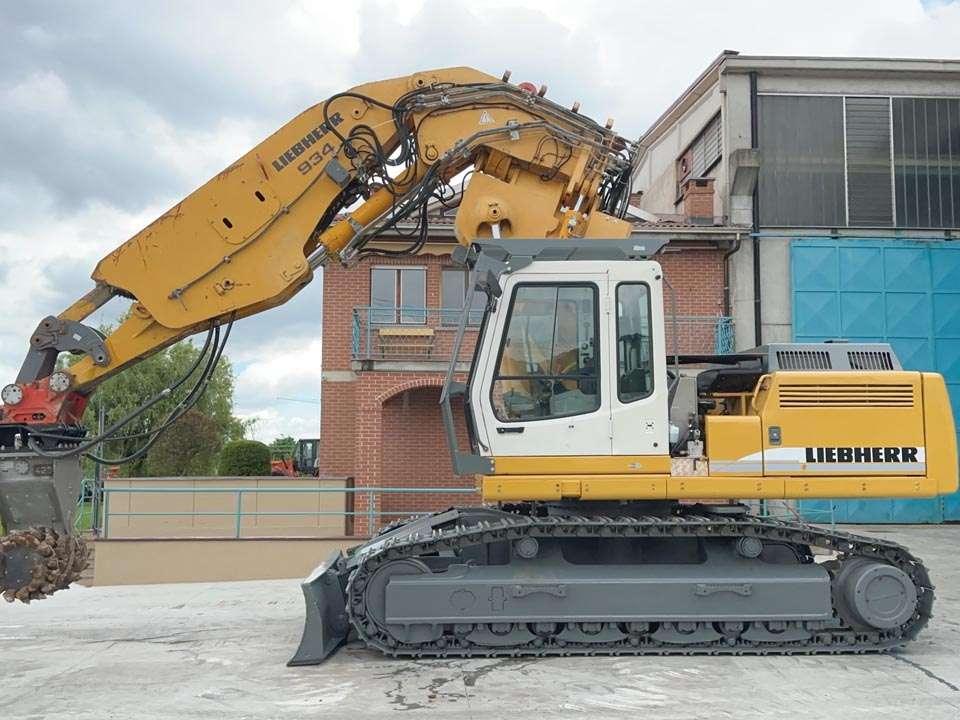 Liebherr R 934 Tunnelling Foto 2