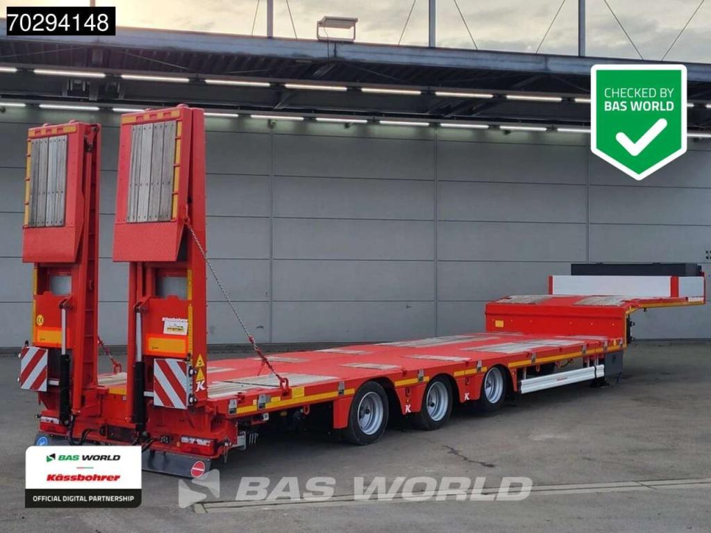 Kässbohrer LB3E 3 axles Steering+Lift Axle Extendable Ramps Foto 1