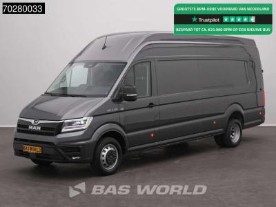 Man TGE 5.160 XXL Automaat L5H4 ACC LED Navi Airco Cruise Camera Parkeersensoren v+a Euro6 L5 XL Airco vendida por BAS World B.V.