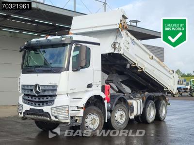 Mercedes-Benz Arocs 3243 8X4 11m3 2-way tipper steelsuspension Big-Axle Automatic Euro 6 vendida por BAS World B.V.
