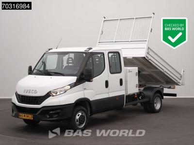 Iveco Daily 35C16 3.0L Kipper met Kist Dubbel Cabine Dubbellucht 3,5t Trekhaak Navi Airco Cruise Camera E vendida por BAS World B.V.