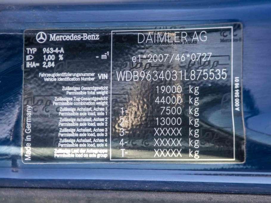 Mercedes-Benz ACTROS 1843 LS+E6+HYDRAULIQUE Foto 15