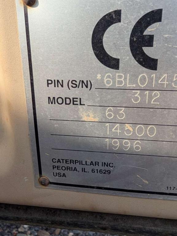 Caterpillar 312 Foto 5