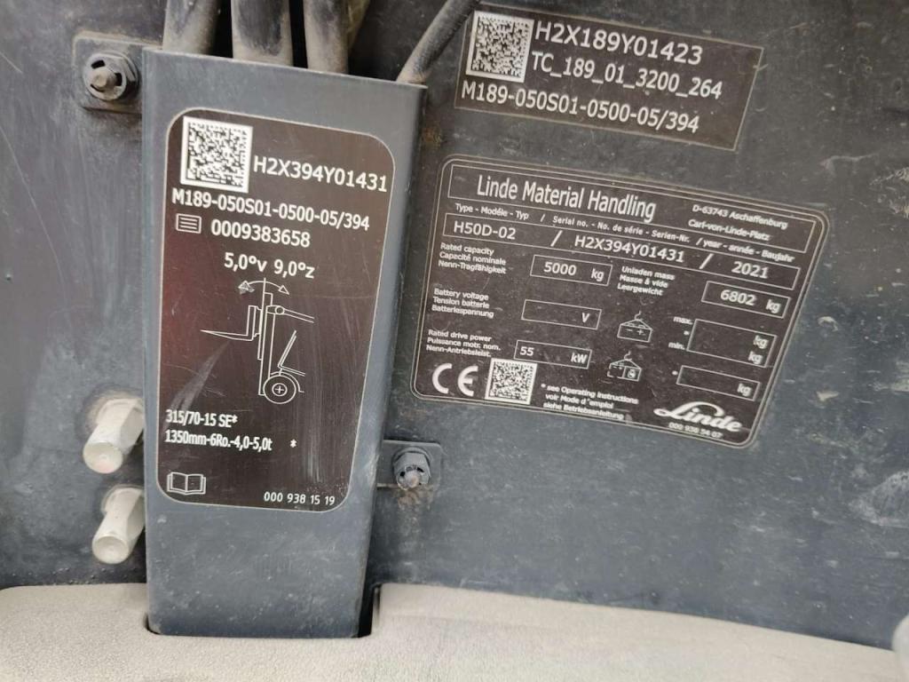 Linde H50D-02 Foto 9
