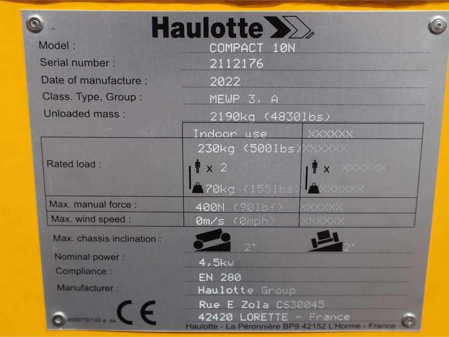 Haulotte COMPACT 10N Foto 9