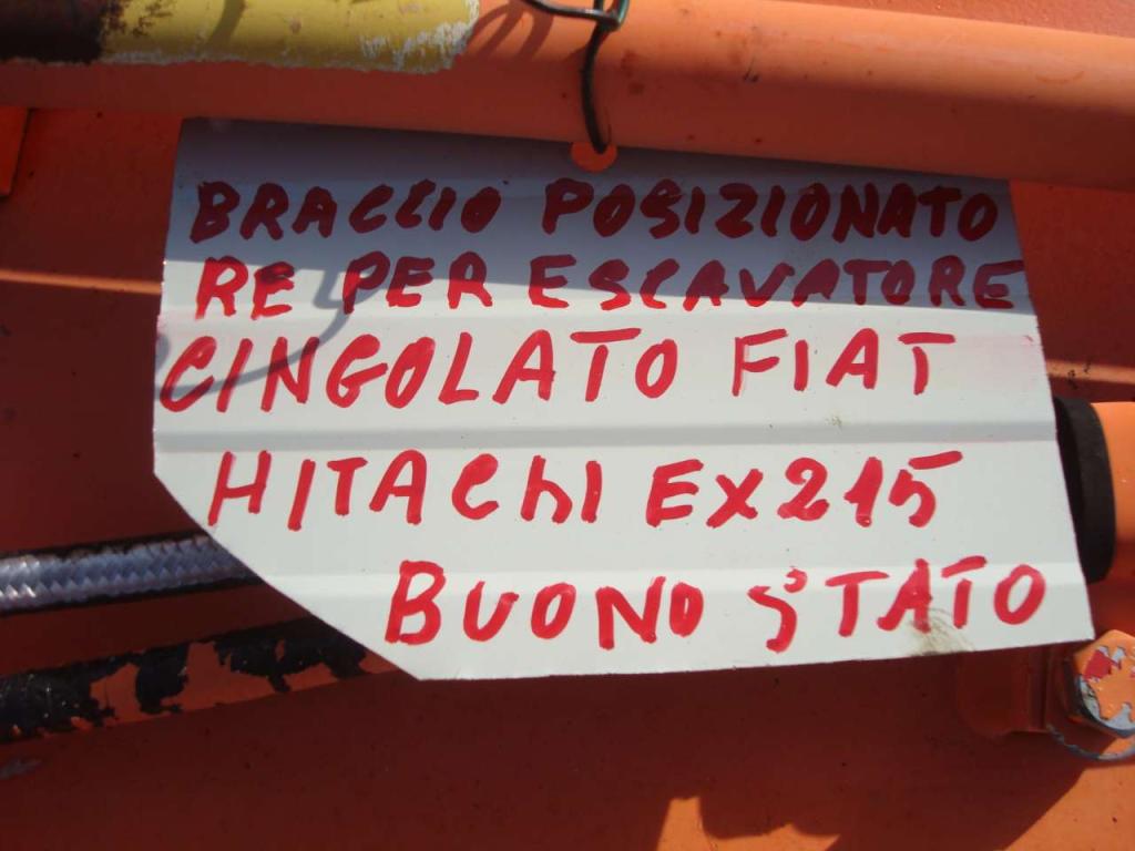 Brazo posicionador para Fiat Hitachi EX 215 Foto 5
