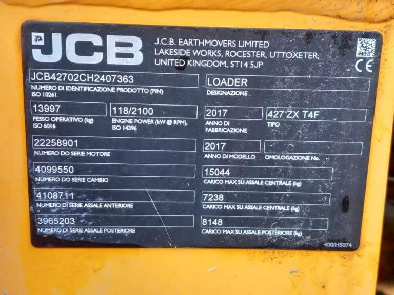 JCB 427 ZXT4F Foto 5