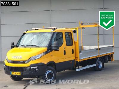 Iveco Daily 70C18 7 Tons Euro6 Automaat Dubbel Cabine Open Laadbak Pritsche Infra Werkverkeer Doka Mixto vendida por BAS World B.V.