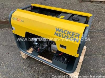 Wacker Neuson GS 12 AI vendida por Claudio Macagnino Baumaschinen