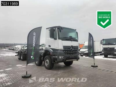 Mercedes-Benz Arocs 4451 Arocs 8X4 NEW chassis! Steel suspension Manual Engine brake Airco Euro 6 vendida por BAS World B.V.