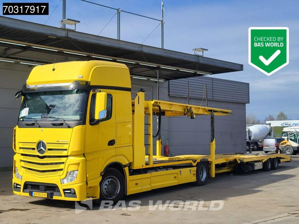 Mercedes-Benz Actros 1845 4X2 NL-Combi Car transporter GS Meppel Winch Full Air Euro 6 Foto 1