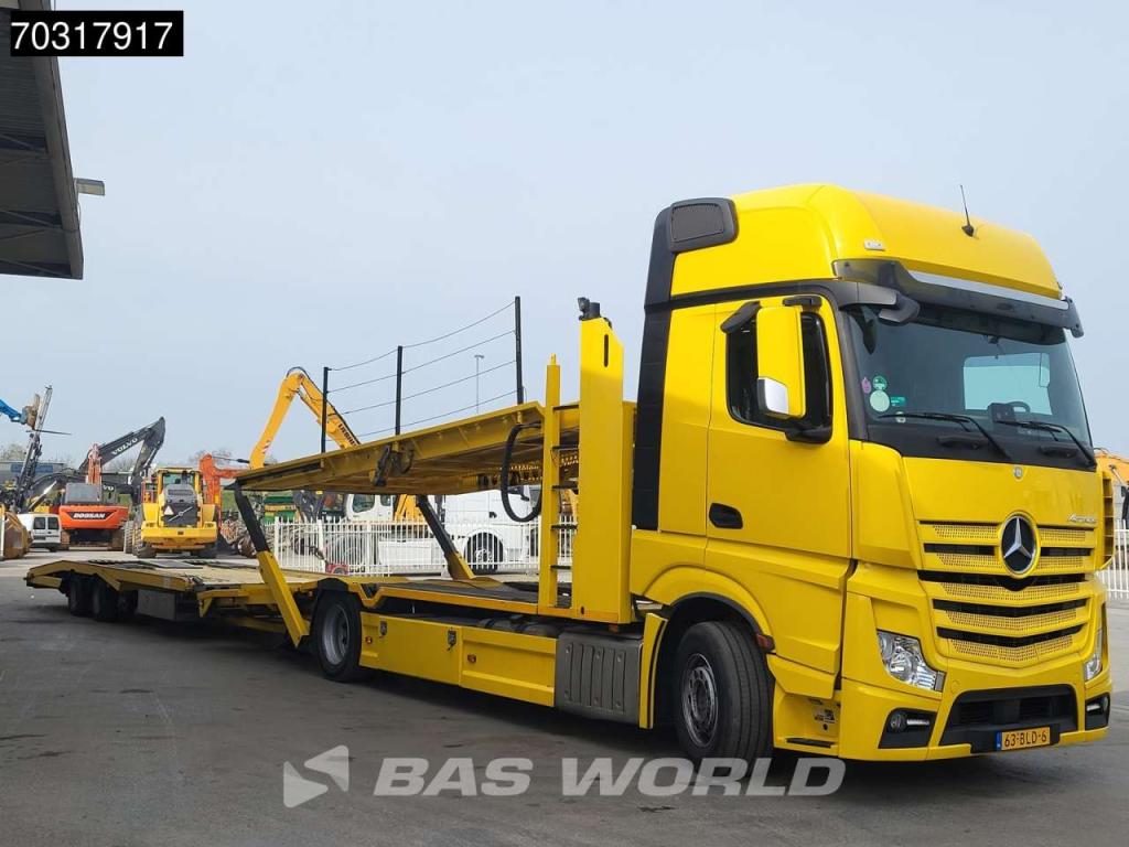 Mercedes-Benz Actros 1845 4X2 NL-Combi Car transporter GS Meppel Winch Full Air Euro 6 Foto 16