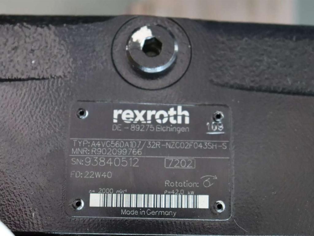 Bosch Rexroth A4VG56DA1D7/32R-NZC02F043SH-S Foto 4