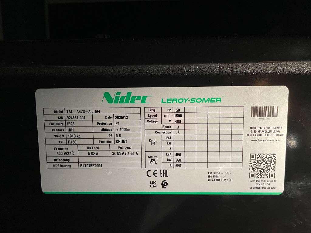 Cummins QSNT-G3 - 440 kVA Generator - DPX-19844 Foto 14