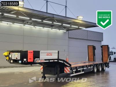GVN LOWBED 3 axles NEW! Lift + Steering Axle Hydraulic Foldable Ramps vendida por BAS World B.V.