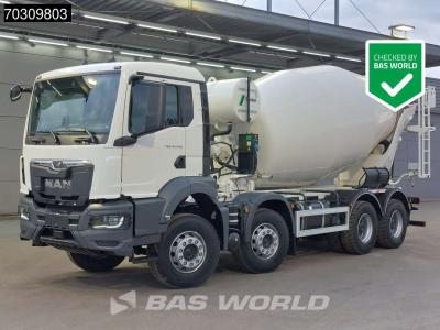 Man TGS 8X4 NEW! 12m3 Stetter Mixer Big-Axle Steelsuspension Automatic Euro 6 vendida por BAS World B.V.