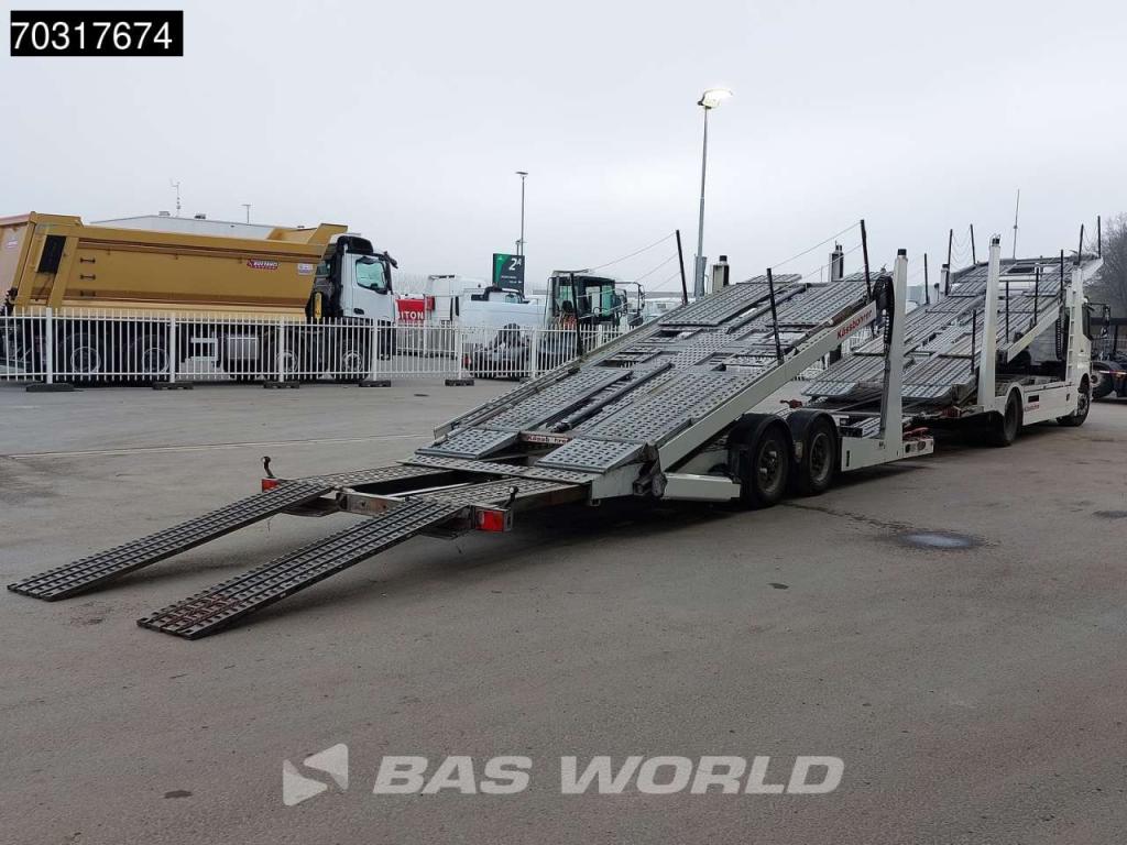Mercedes-Benz Axor 1833 4X2 Kassbohrer SSV-01 car transporter combi 3-pedals Full Air Euro 3 Foto 14