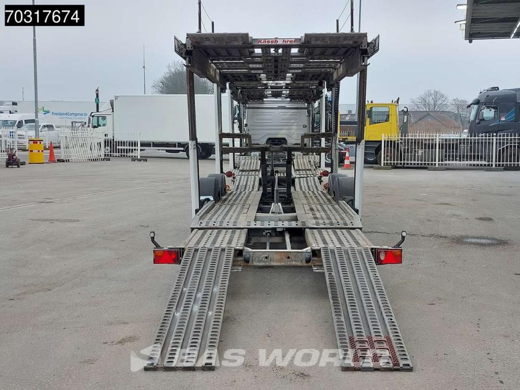 Mercedes-Benz Axor 1833 4X2 Kassbohrer SSV-01 car transporter combi 3-pedals Full Air Euro 3 Foto 6