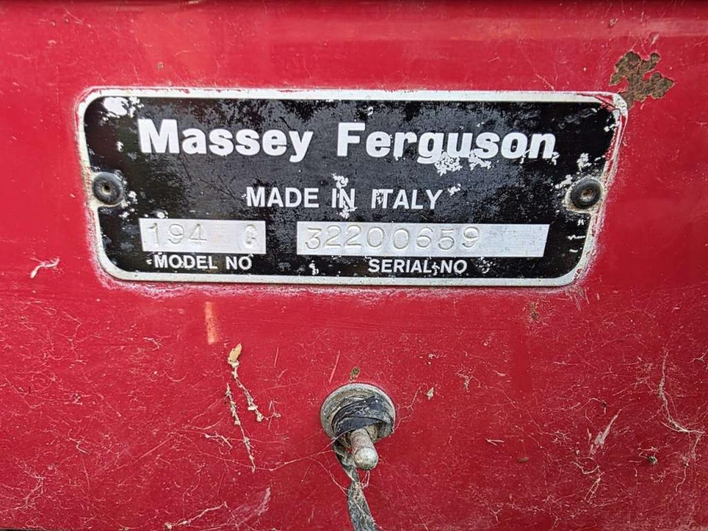 Massey Ferguson 194C Foto 7