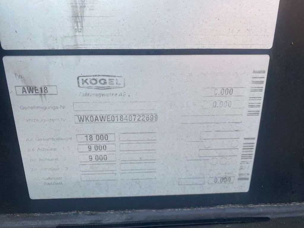 Kögel Remolque de contenedores Foto 6