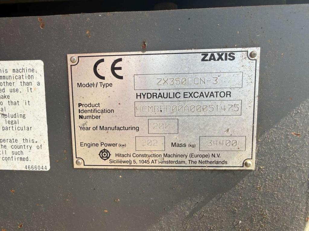 Hitachi ZX350LCN-3 Foto 15