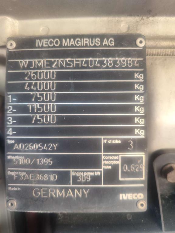 Iveco STRALIS CUBE AD260S42 Foto 13