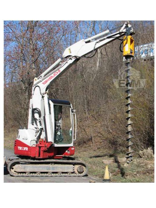 EMM Trivella per escavatore 2 / 4 ton Foto 3