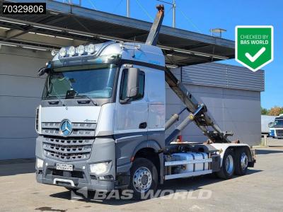 Mercedes-Benz Arocs 2545 6X2 Meiller RK 20.67 containersystem Lift+steering axle Automatic ACC Euro 6 vendida por BAS World B.V.