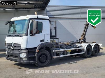 Mercedes-Benz Antos 2543 6X2 Marrel 18t Hooklift Retarder Lift+Steering Axle Euro 6 vendida por BAS World B.V.