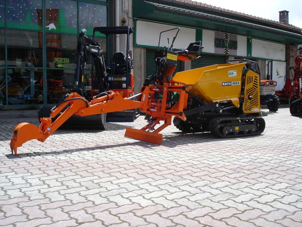 Kato Imer CARRY 107 DUMPER CON BRACCIO ESCAVATORE Foto 12