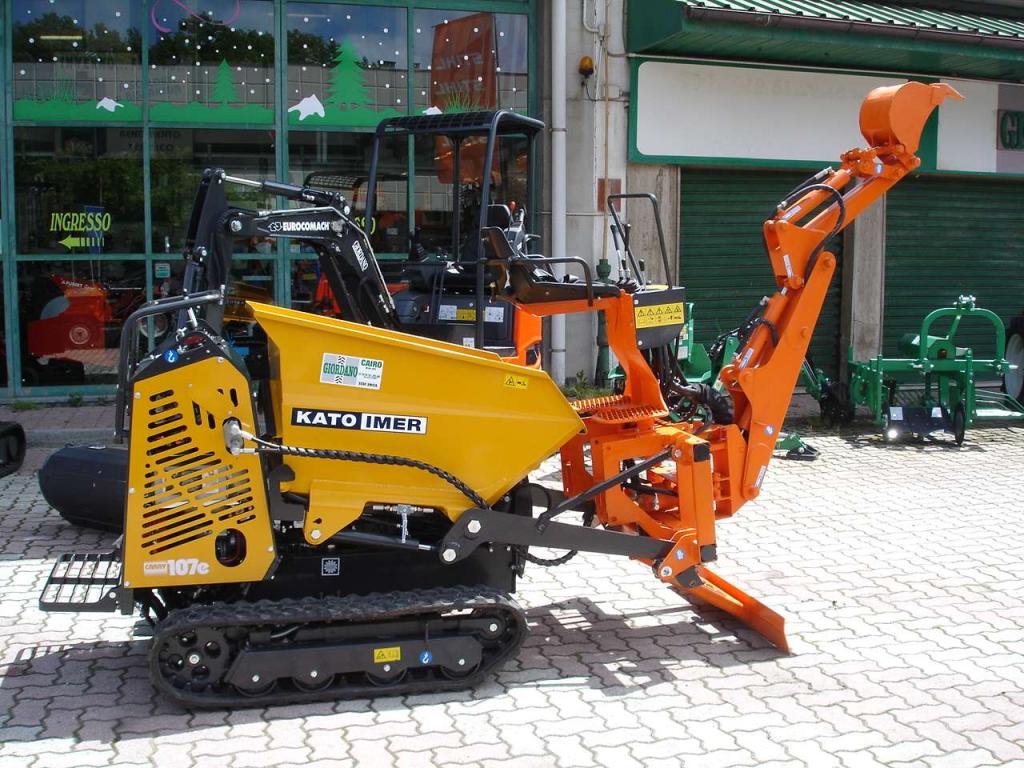 Kato Imer CARRY 107 DUMPER CON BRACCIO ESCAVATORE Foto 26