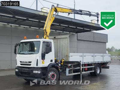 Iveco Eurocargo 180E250 4X2 Hyva V911 3S Crane Kran Manual Euro 5 vendida por BAS World B.V.