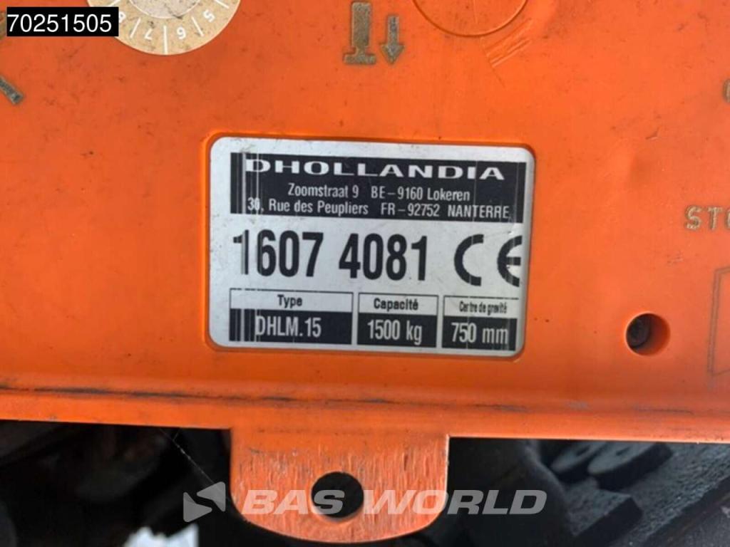 D'Hollandia DHLM15 Max. Laadcapaciteit 1.500 kg Foto 8