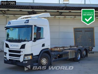 Scania P500 P 6X2 Full Air Zepro 2500kg Ladebordwand Lift-Lenk Asche Retarder Automatic vendida por BAS World B.V.