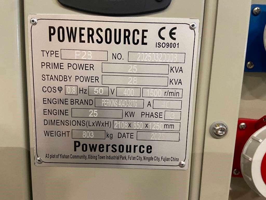 Perkins 404D-22TG - 28 kVA Generator - DPX-19801.1 Foto 6