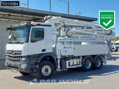 Mercedes-Benz Arocs 2843 Arocs 6X4 NEW! 31mtr 4x extendable Bonneux concrete pump Remote Control Euro 6 vendida por BAS World B.V.